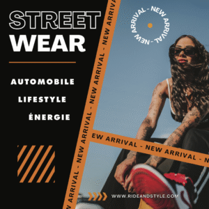 Black Orange Modern Streetwear New Arrival Instagram Post 300x300